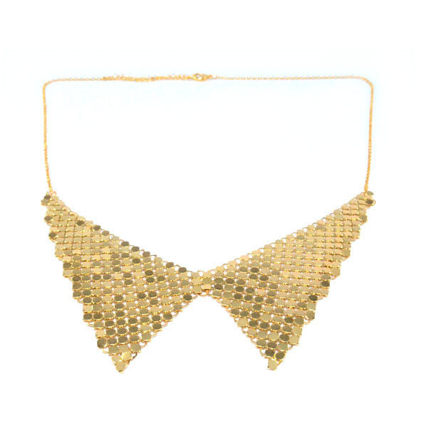 METALLIC COLLAR NECKLACE 1 - product image  