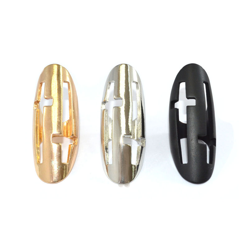 DOUBLE HOLLOW CROSS RING - product image  