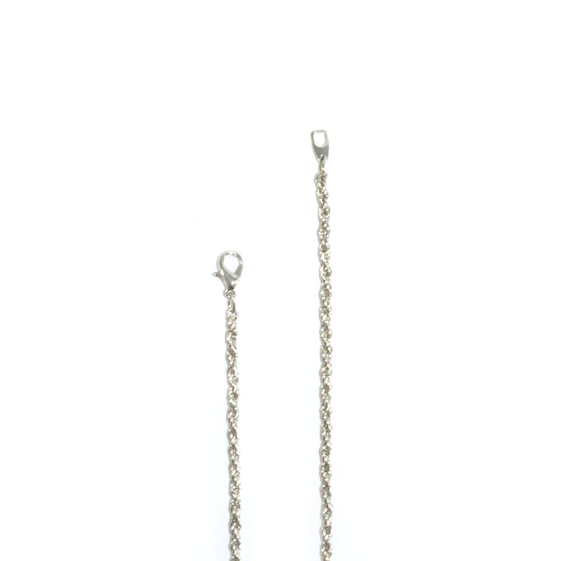 CRYSTAL HOLLOW HEART NECKLACE - product image  