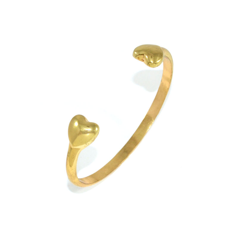 DOUBLE HEART BANGLE - product image  