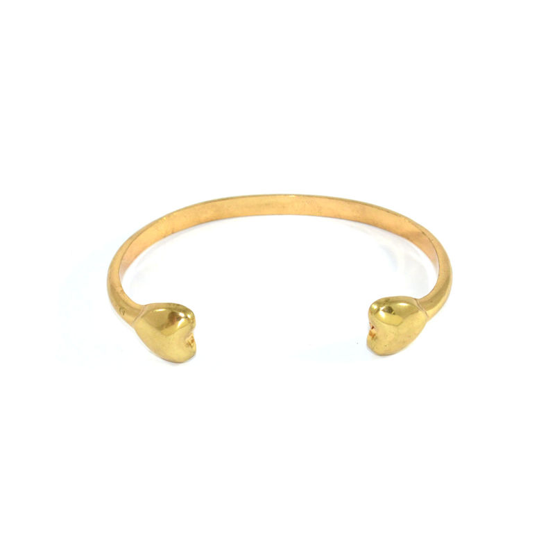 DOUBLE HEART BANGLE - product image  