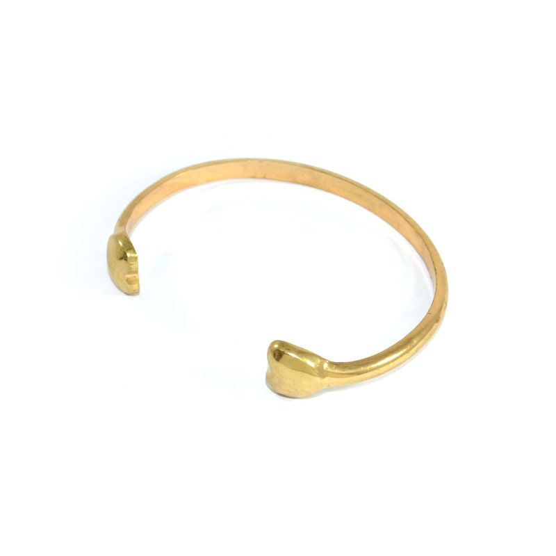DOUBLE HEART BANGLE - product image  