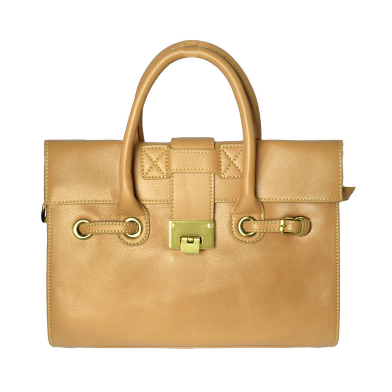 FRONT FLAP SINGLE LOCK HANDBAG - product image  