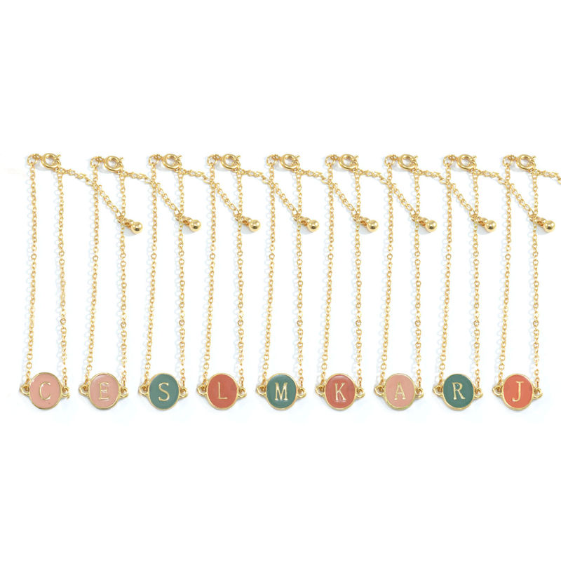 ALPHABETIC CHARACTER BRACELET - product image  