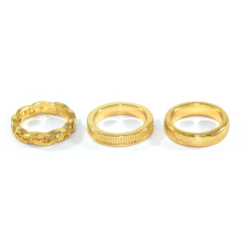 MINIMAL PATTERN RING SET - product image  