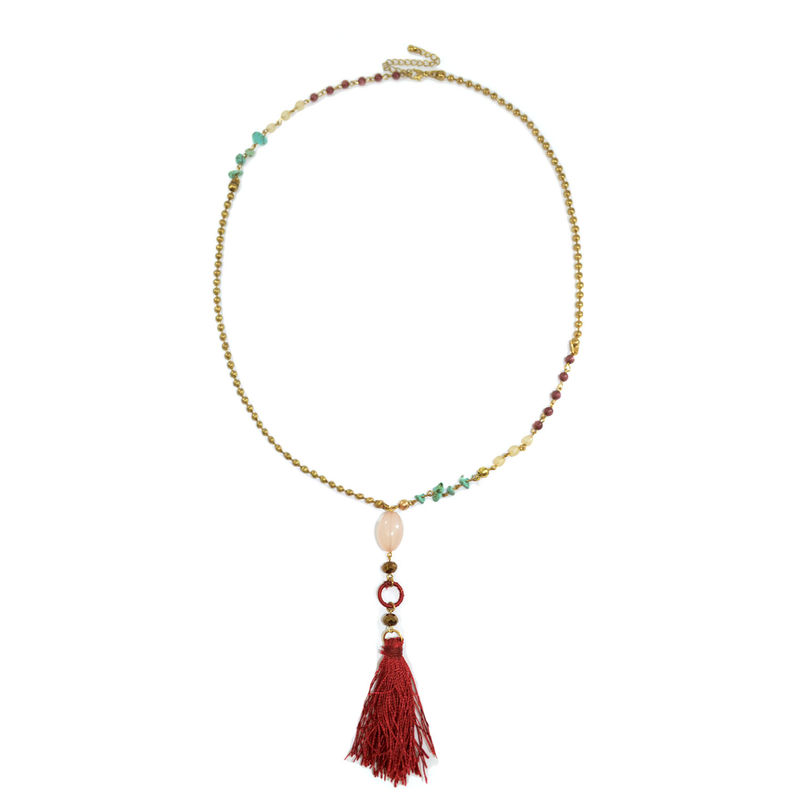 MALA TASSEL NECKLACE - product image  