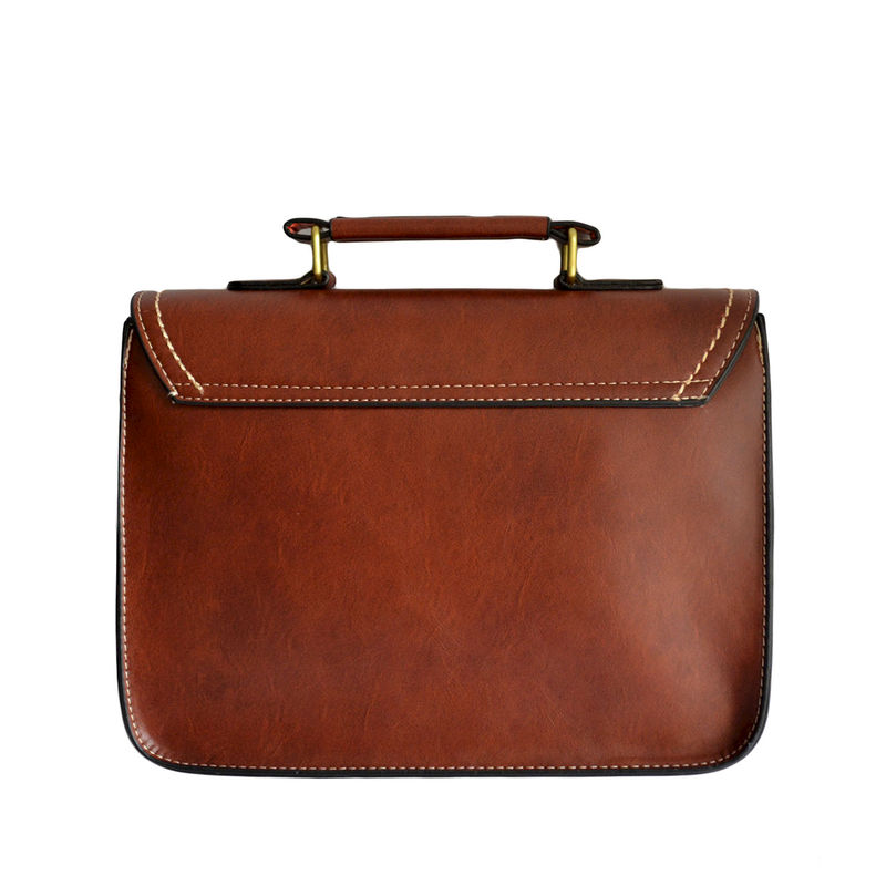 VINTAGE DOUBLE POCKET SATCHEL BAG - product image  