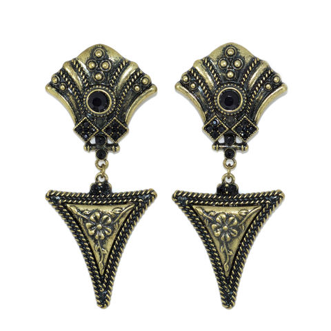 VINTAGE,STYLE,CARVING,PATTERN,DANGLING,EARRINGS,CARVING PATTERN EARRING, VINTAGE CARVING PATTERN EARRING, VINTAGE STYLE PATTERN EARRINGS, VINTAGE CAVING PATTERN DANGLING EARRING