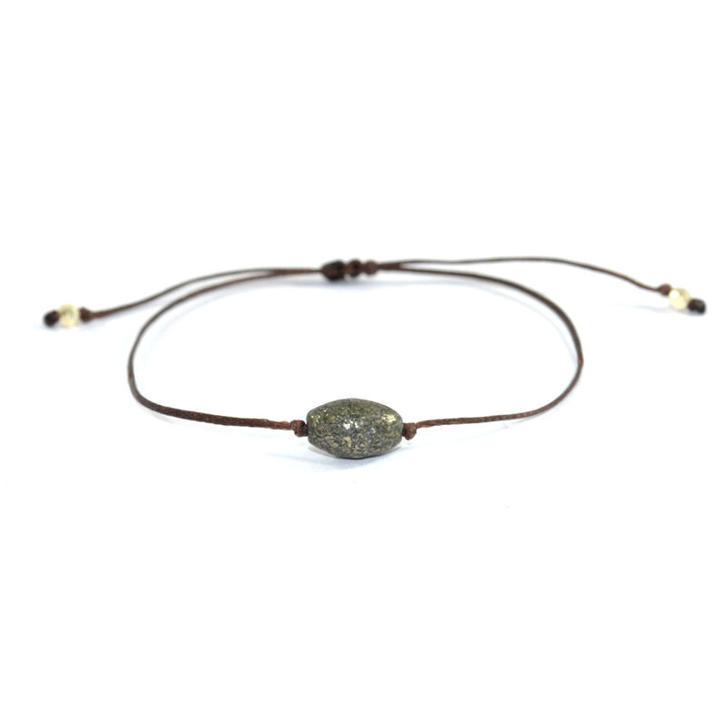 PYRITE STONE BRACELET - product image  