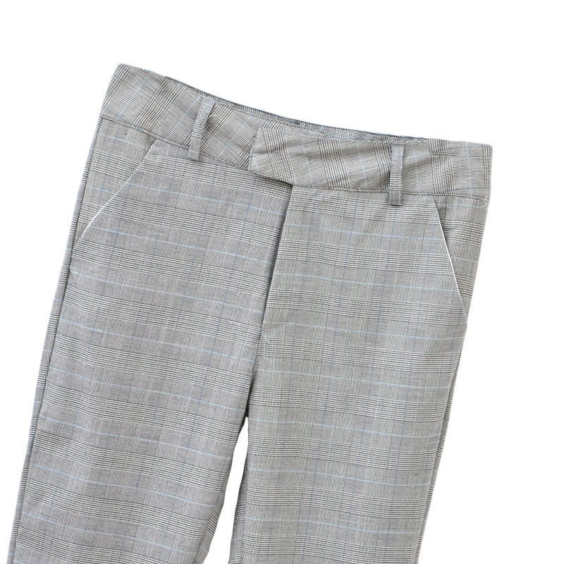VINTAGE SMALL PLAID HAREM PANTS - product image  