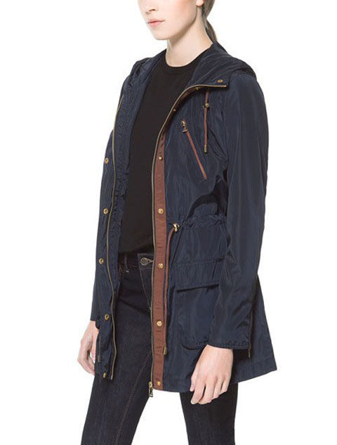 PARKA WITH HOOD AND POCKET - product image  