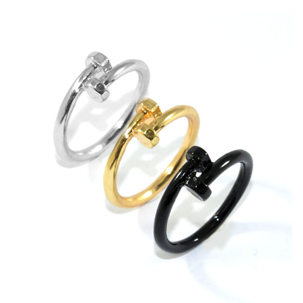 THIN TWISTED SCREW RING - product image  