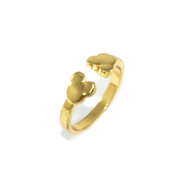 DOUBLE BEAR HEAD RING - product image  