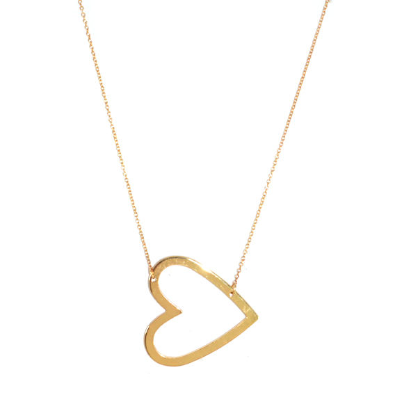 MINIMAL HEART NECKLACE - product image  