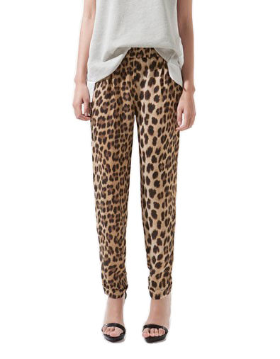 LEOPARD TROUSERS - product image  