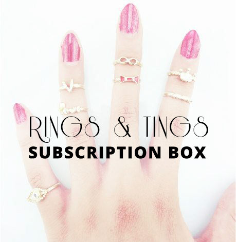 RINGS,&,TINGS,SUBSCRIPTION,BOX,Jewelry subscription box, fashion subscription box, cheap subscription box