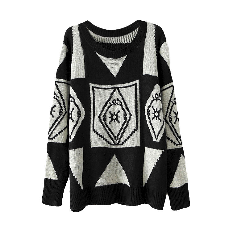 ZIGZAG PATTERN JUMPER - product image  