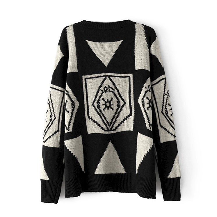 ZIGZAG PATTERN JUMPER - product image  