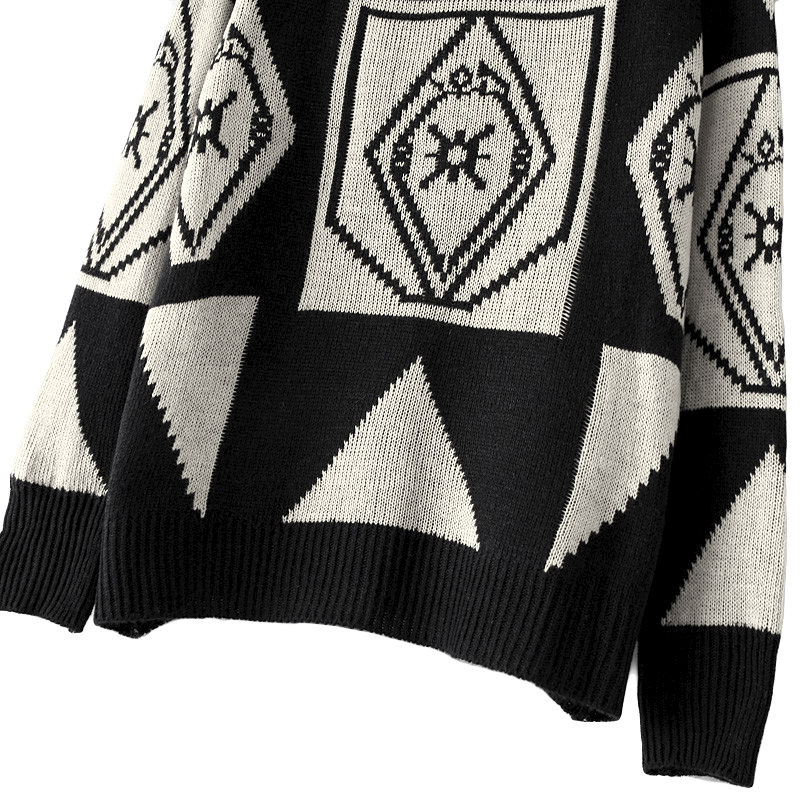 ZIGZAG PATTERN JUMPER - product image  