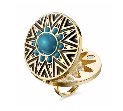 PATTERN PENDANT RING - product image  