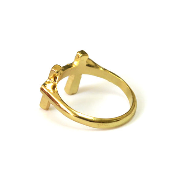 DOUBLE CROSS RING - product image  