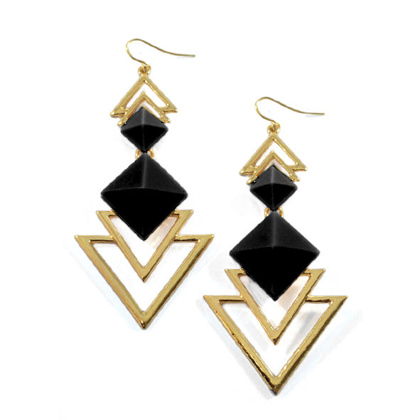 TRIANGULAR EARRINGS - product image  