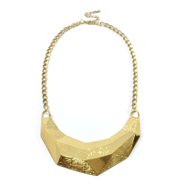CRESCENT BIB NECKLACE - product image  