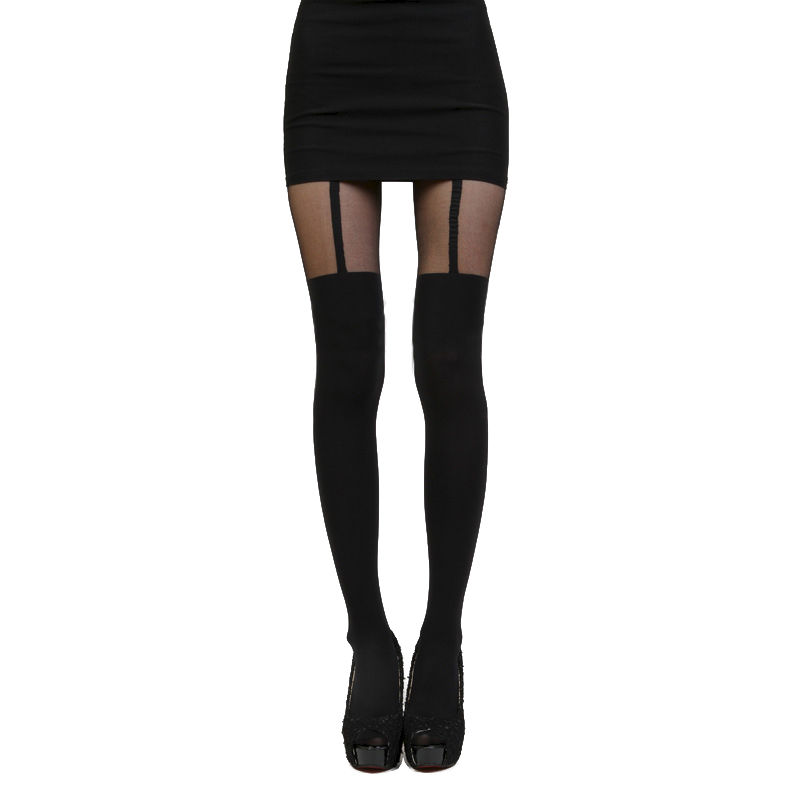FRONT GARTER TIGHTS - product image  