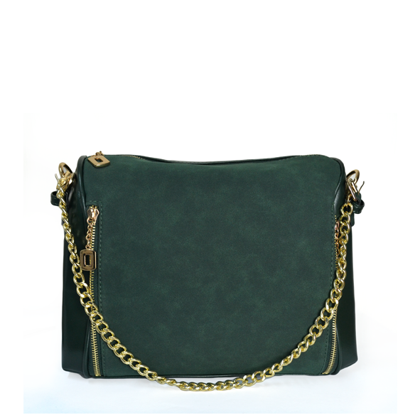 DOUBLE ZIP SHOULDER BAG - product image  