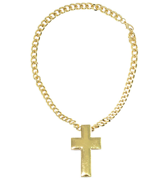 LARGE CROSS NECKLACE - product image  
