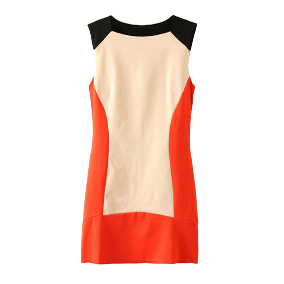 BLOCK COLOUR DRESS - product image  