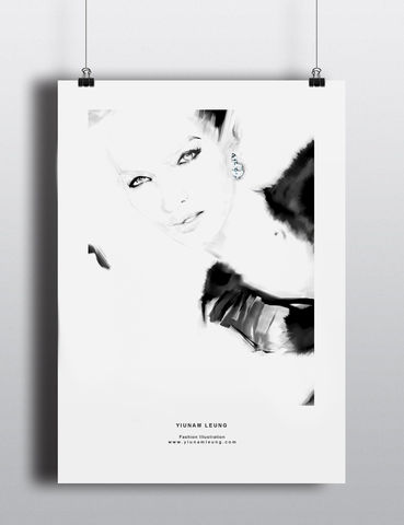FASHION,PRINT,4,yiunam leung fashion illustration, fashion illustration print, fashion prints