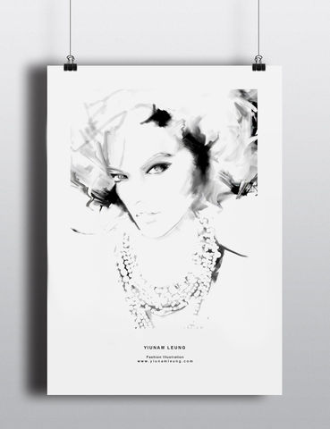 FASHION,PRINT,5,yiunam leung fashion illustration, fashion illustration print, fashion prints