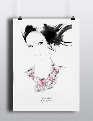 FASHION,PRINT,6,yiunam leung fashion illustration, fashion illustration print, fashion prints