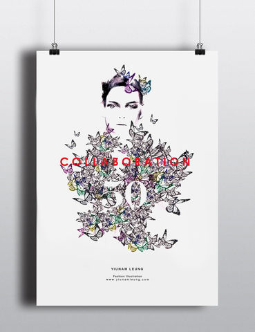 FASHION,PRINT,8,yiunam leung fashion illustration, fashion illustration print, fashion prints
