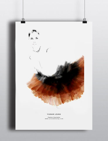 FASHION,PRINT,10,yiunam leung fashion illustration, fashion illustration print, fashion prints