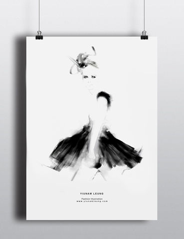 FASHION,PRINT,11,yiunam leung fashion illustration, fashion illustration print, fashion prints