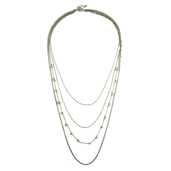 BEADS MULTI LAYERS NECKLACE - product image  