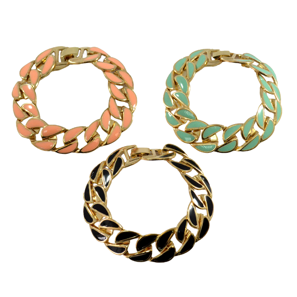 COLOURFUL CHUNKY BRACELET - product image  