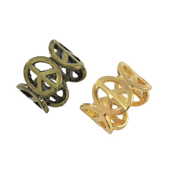 CONTINUOUS PEACE LOGO RING - product image  