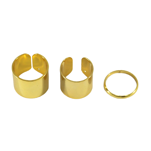 OPEN ENDED MINIMAL RING SET - product image  