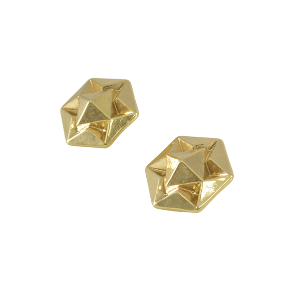 HEXAGON STAR EARRINGS - product image  
