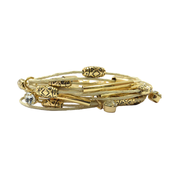 MULTI CHARM WITH TUBE BRACELET - product image  