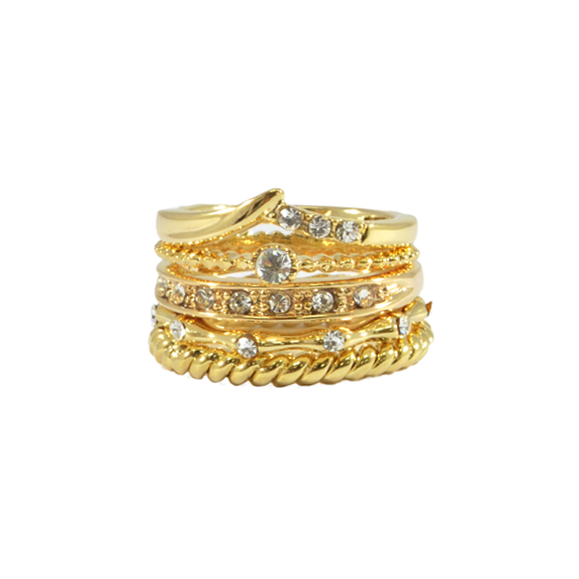 GLAMOROUS MULTI RING - product image  