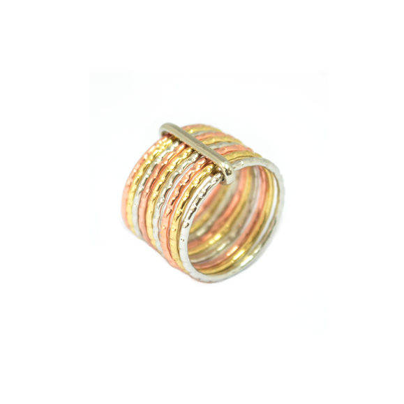 IRREGULAR EDGE LAYER RING - product image  