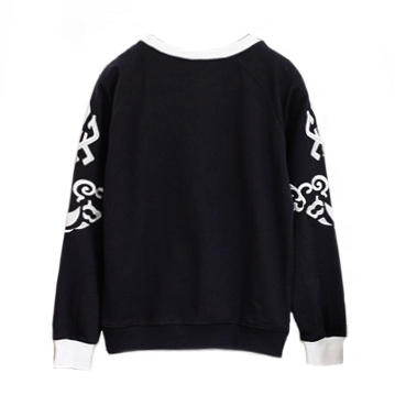 PATTERN SLEEVE JUMPER - product image  