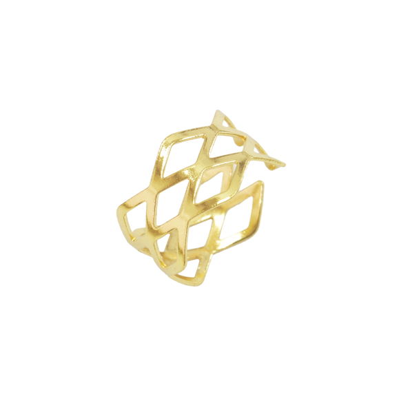 FLORAL GEO RING - product image  