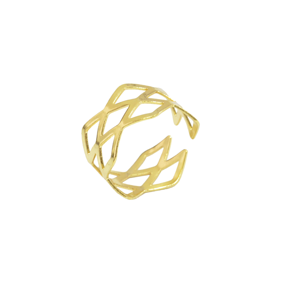 FLORAL GEO RING - product image  