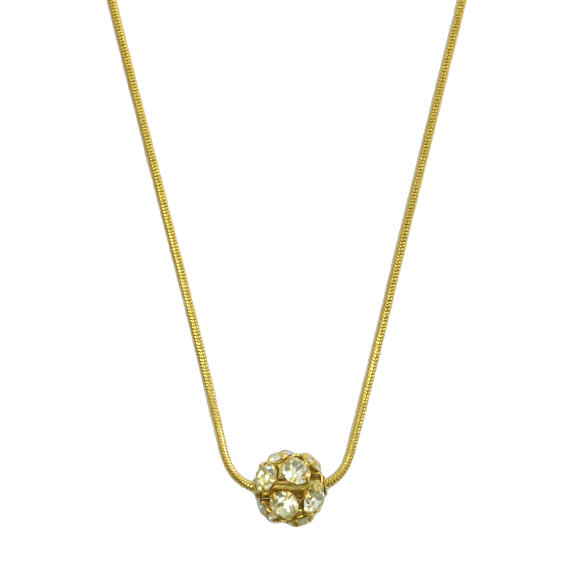 CRYSTAL BALL NECKLACE - product image  