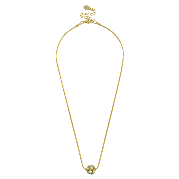 CRYSTAL BALL NECKLACE - product image  